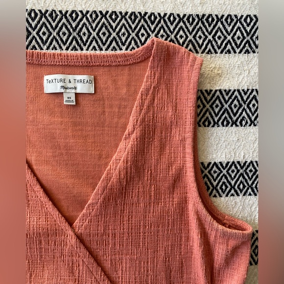 Madewell Texture & Thread Tie Wrap Tank - XS - Picture 5 of 10